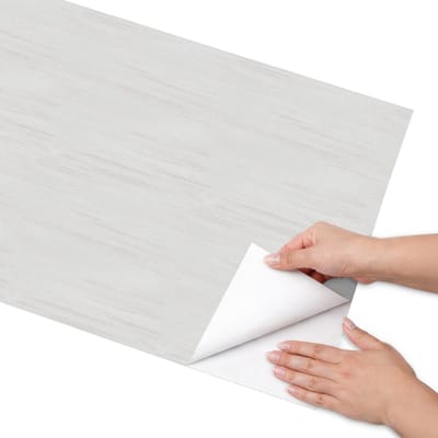 Coloray Meubel Wrap Folie - Grijs Meubelfolie - 50x100 cm - Decoratiefolie Beige strepen - Meubel Wrap Folie - Minimalist Meubelfolie - Plakfolie Meubels - Keuken decoratie - Achtergronden en patronen