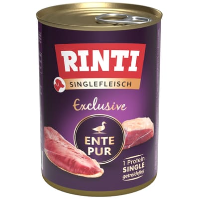 Rinti - Eenpersoonsvlees 12x400g - Pure eend
