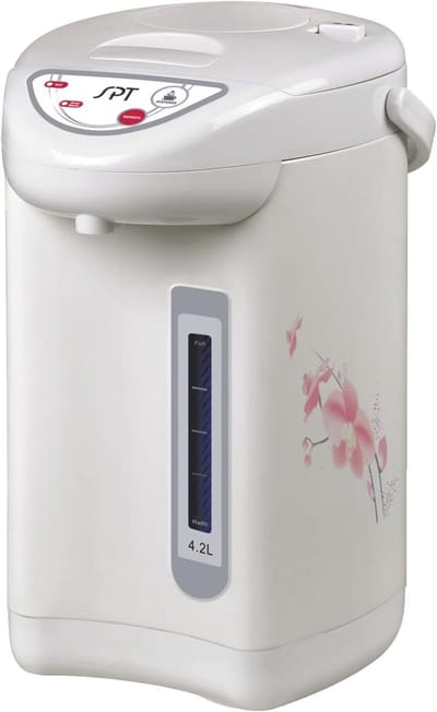 Warmwaterdispenser - Waterkoker - Direct Warm Water - Dubbel Pompsysteem - 42 Liter - Gebroken Wit