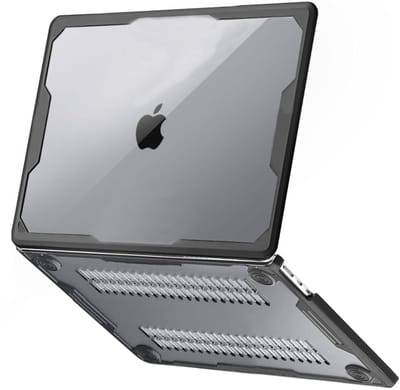 Heavy Duty Hoesje Geschikt voor MacBook Air 13 inch Cover - Hardcase Geschikt voor MacBook Air 2018 / 2019 / 2020 / 2021 - Geschikt voor MacBook Air A1932 / A2179 / A2337 / M1