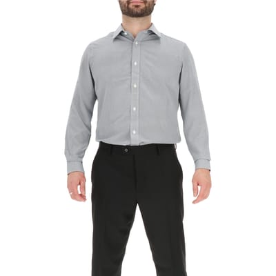 Scotch & Soda 4 Way Stretchdress Shirt White Maat: 39 | Zakelijke Overhemden Outlet | Heren | Grijs