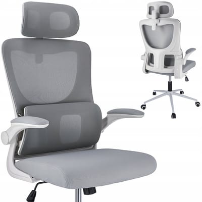 ZEO grijze fauteuil