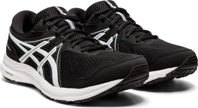 Asics Asics Gel-Contend 7 Sportschoenen - Maat 48 - Mannen - zwart/wit