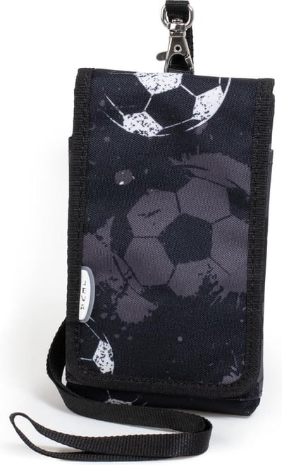 JEVA Universeel Telefoonhoesje met koord - Voetbal print