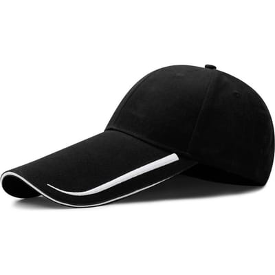 14 cm lange klep grote hoofd Man Grote Maat Casual Petten Coole Vissershoed Man Plus Size Baseballpetten 55-60cm 60-65cm 55-60cm black