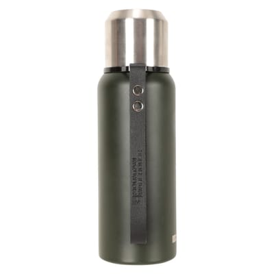 Mountain Warehouse Matte dubbelwandige fles van 500 ml (Kaki Groen)
