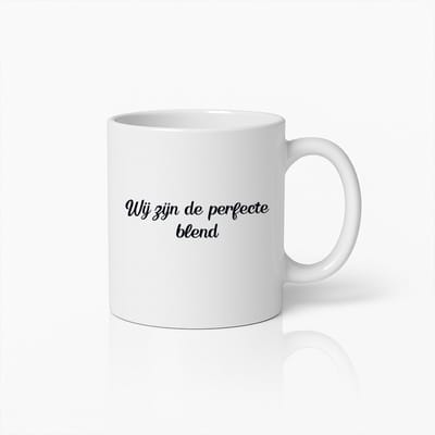 Perfecte Blend Koffiemok – Romantisch Cadeau voor Stellen en Beste Vrienden