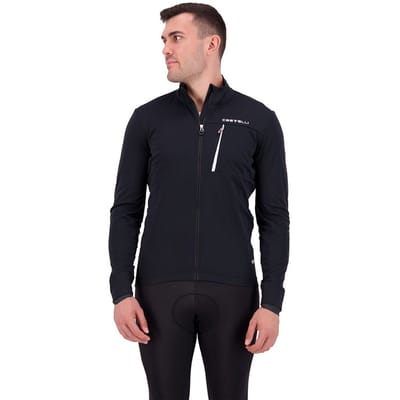 Castelli GO fietsjas Light Black/White - Mannen - maat S