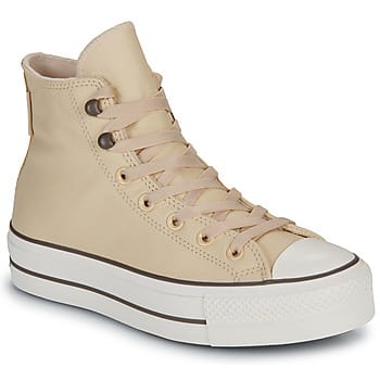 Hoge Sneakers Converse CHUCK TAYOR ALL STAR LIFT PLATFORM WEATHERIZED LEATHER