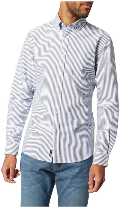 Pierre Cardin overhemd streep button down