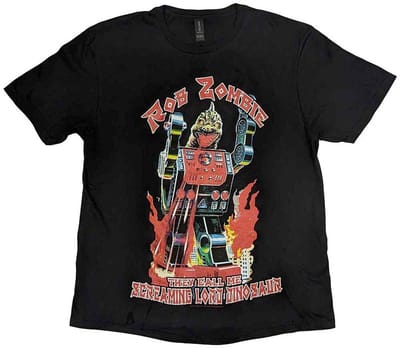 Rob Zombie - Lord Dinosaur Heren T-shirt - S - Zwart