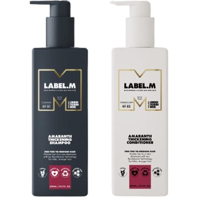 Label.m Amaranth Thickening Shampoo 1000ml + Conditioner 1000ml