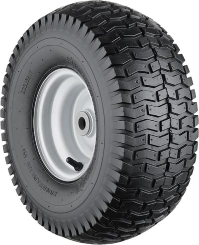 Grasmaaierbanden - Tractorbanden - Gazon Onderhoud - 4-laags Tubeless - 15 x 600-6 - Zwart