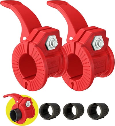 Verstelbare Halterbank Klemmen Set voor 1 inch en 2 inch Olympische Stangen