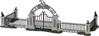 Lemax - Witch Gate, Set Of 5 - Kersthuisjes & Kerstdorpen