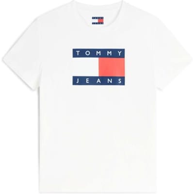T-Shirt Tommy Jeans Tjw Reg Tj Flag Ss T - Fashion Wear - Vrouwen