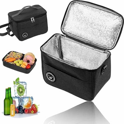 1 stuk - Lunchtas - Lunch Bag - Picknicktas - Koeltassen - Koeltas geïsoleerde lunchtas