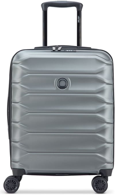 Delsey Paris Meteor 4 wielen Cabinewagen 55 cm met uitbreidingsplooi - Harde bagage - TSA slot - graphite