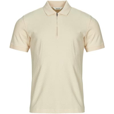 Selected  Polo Shirt Korte Mouw SLHISAAC ZIP