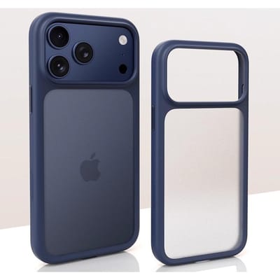 Luxe doorschijnend mat telefoonhoesje voor iPhone 17 16 15 14 13 Pro Max 17Pro Air Bumper schokbestendige cover voor iPhone 17 16 Pro Max For iPhone 17 Pro