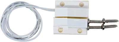 Deur Raam Sensor - Magnetische Alarm - Huis Beveiliging - Normaal Gesloten - 350 mm Draad - Wit