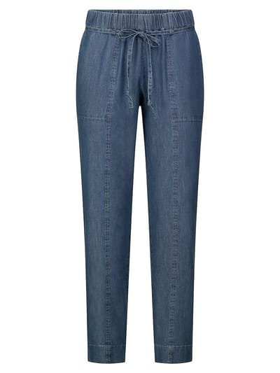 Enkellange jeans Van Peter Hahn denim