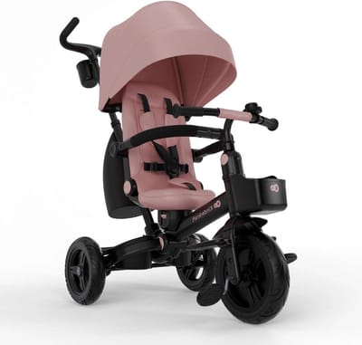 Driewieler - Loopfiets - Buiten spelen - Groeit mee - 93 cm - Roze