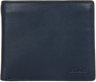 BRIC'S Leren Portemonnee Bernina Wallet Ocean Blue Donkerblauw