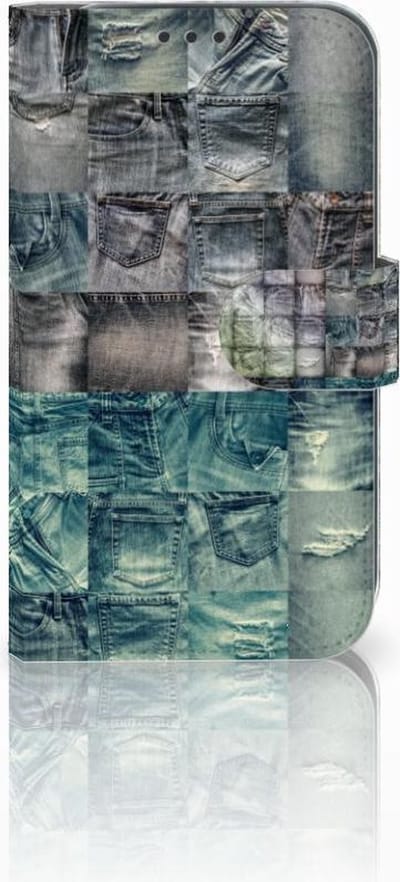 Wallet Case met Pasjes Samsung Galaxy Xcover 4 | Xcover 4s Spijkerbroeken
