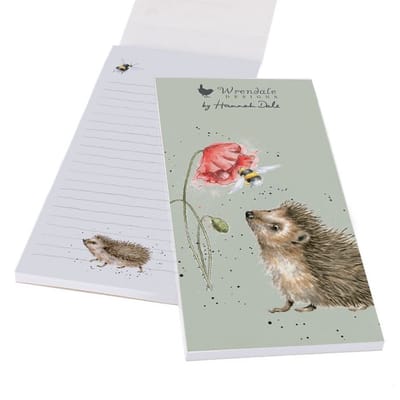 Wrendale Magnetic Shopping Pad - 'Busy as a Bee' Bee Shopping Pad - Magnetisch Boodschappenlijstje