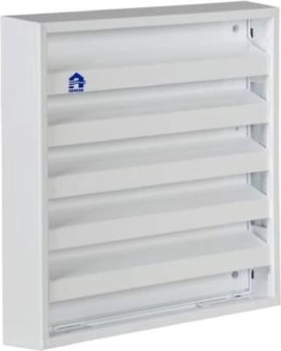 Renson muurrooster opbouw 165 x 165 mm wit