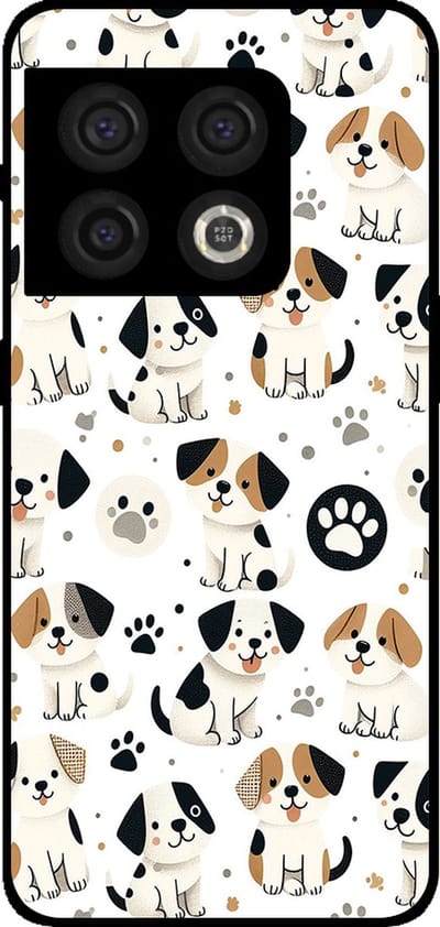 Smartphonica Telefoonhoesje Geschikt voor OnePlus 10 Pro met honden opdruk - TPU backcover case dog design geschikt voor OnePlus 10 Pro