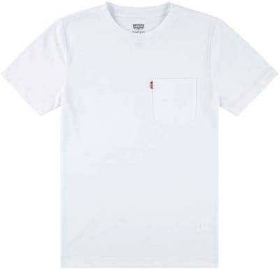 Levi´s ® Kids Sunset Pocket T-shirt Met Korte Mouwen Wit 5 Years Jongen