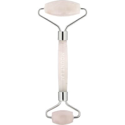 Mount Lai, Rouleau Facial en Quartz Rose, 1 Rouleau
