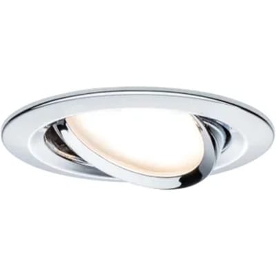 Paulmann Inbouwspot Led Coin Slim Kantelbaar Chroom 6,8w