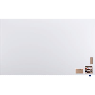 WALL-UP frameless whiteboard / whiteboardwand paneel - 119,5x200 cm whiteboard xl
