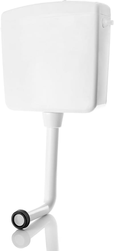 Wc Opbouwspoelbak Wit met Start-Stop Functie 6-9 Liter