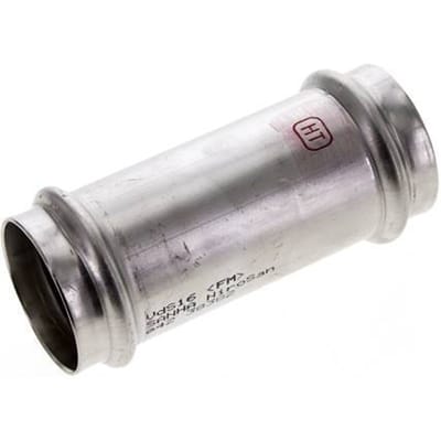 Perskoppeling - 42mm Persmof - RVS Lang