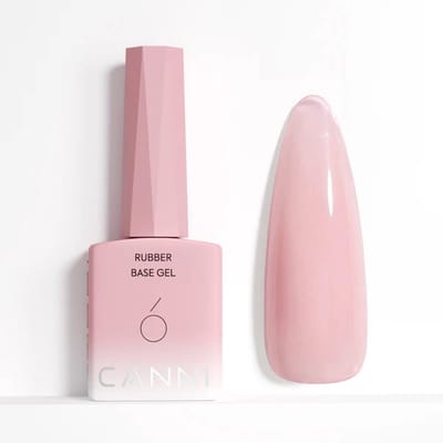 Canni Rubber Base UV Gellak Pastel Roze - 9 ml - 06 - Rubber Base Coat - Rubber Base Gel - Rubber Base Gellac - Canni Gellak - Gellak Nagellak