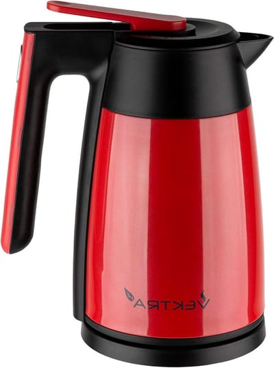 Waterkoker - Warmwaterkoker Thermos - Dranken Warm Houden - Vacuüm Geïsoleerd - 17 Liter - Rood