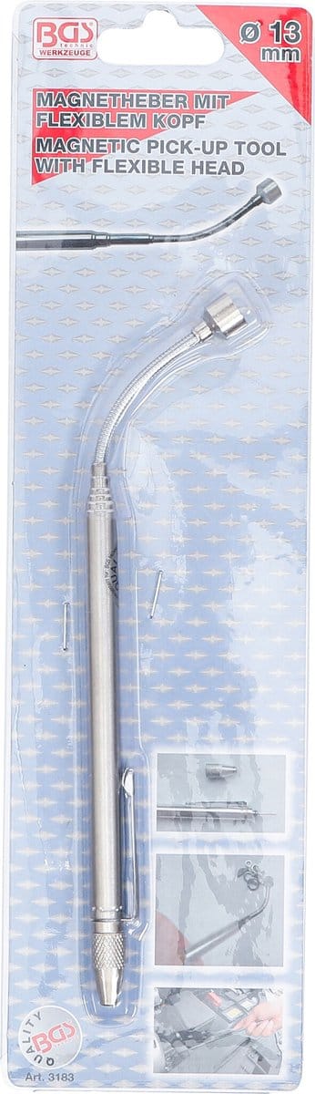 BGS Magneethulp met flexibele kop 580 mm trekkracht 1,6 kg