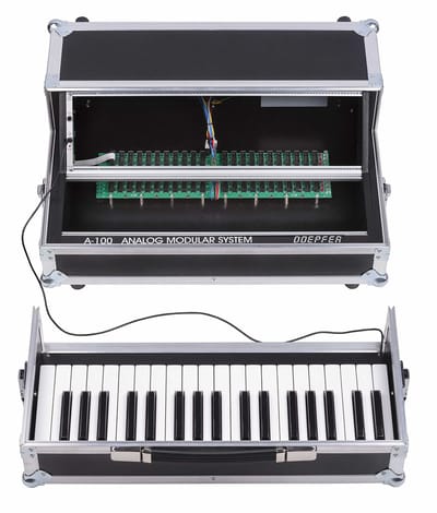 Doepfer A-100PBK with 3 octaves keyboard - Eurorack case