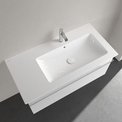 Villeroy & Boch Venticello cabinet washbasin basin right 100 x 50 cm with 1 tap hole 4134R101