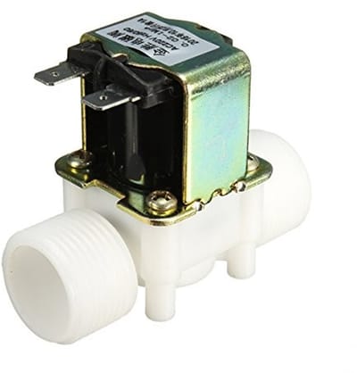 Cosensi - Solenoid valve - 3/4 inch - Waterafsluiter - 220V - Normaal gesloten - Duurzaam plastic - Geschikt voor diverse toepassingen