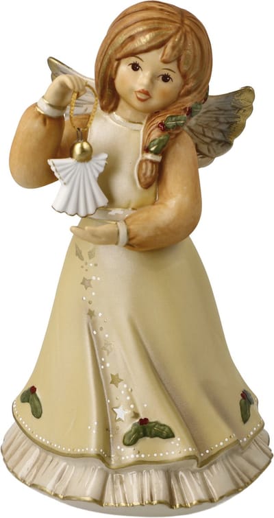 Goebel - Kerst | Decoratief beeld Hemelse feestdagen | Aardewerk - 15cm