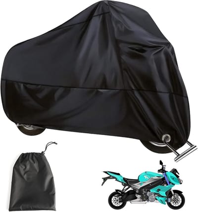 Waterdichte motorhoes - winterbestendig afdekzeil voor motor en scooter (245 x 105 x 125 cm)