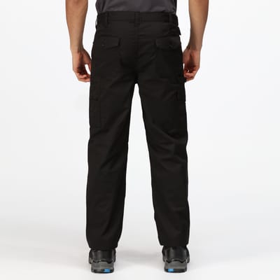 Regatta Heren Pro Cargo Waterdichte Broek - Korte broek (Verkeer Zwart)