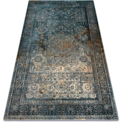 Kleden Rugsx Wollen tapijt OMEGA Mamluk Vintage, rozet donkerbl 300x400 cm