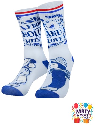 Sokken Holland - Delftsblauw - Souvenirs - One Size