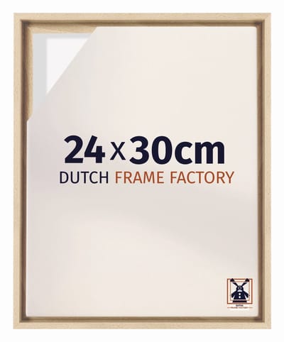 Baklijst 24x30 cm - Beuken - Geschikt voor Canvasdoek - MDF Baklijst Lausanne